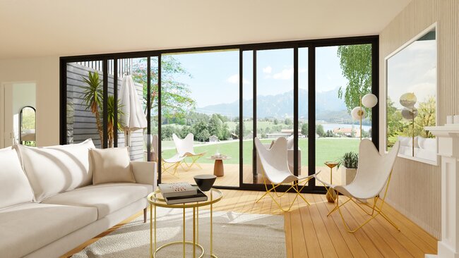 Blend Indoor Outdoor Living Example